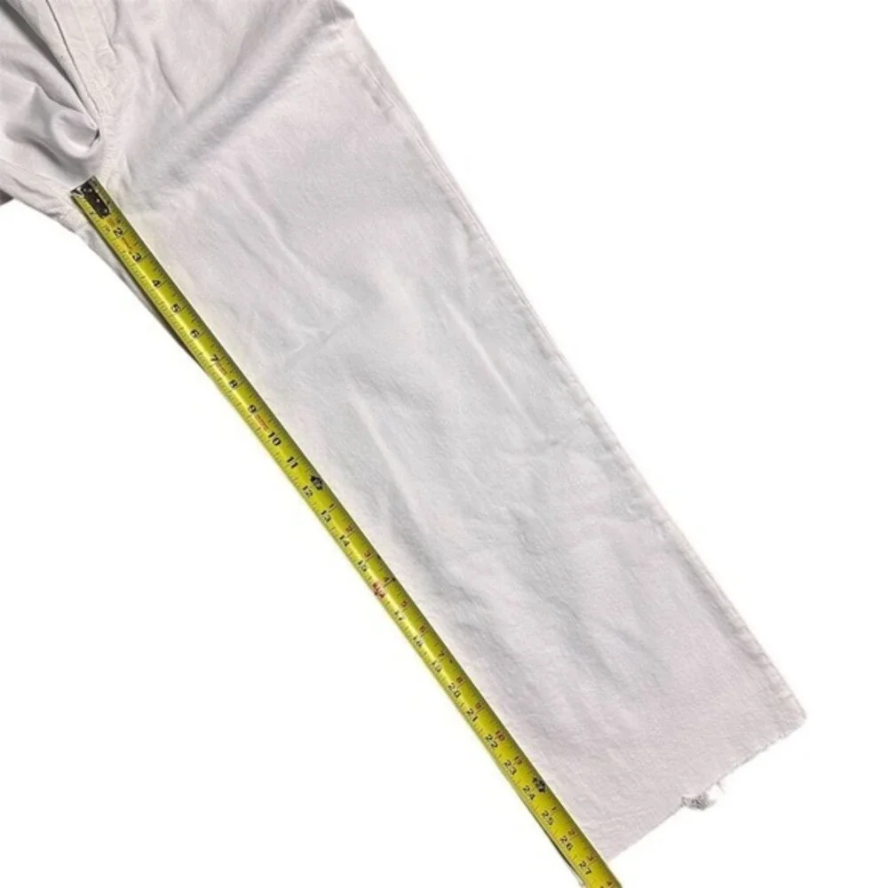 NWT‎ J. Crew Women's Size 27 White Wide-Leg High-Rise Jeans Summer Denim